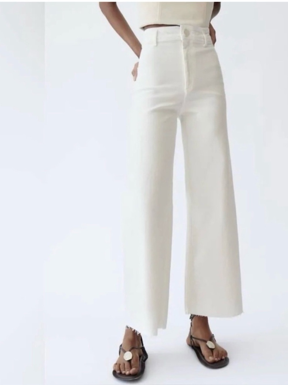 Zara Premium Marine Straight Jeans Size 2